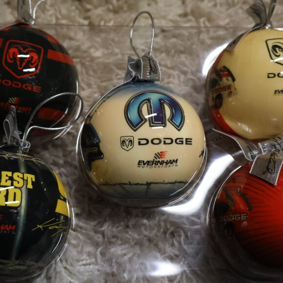 Nascar Action Hanging Christmas 10 Ornaments #24 Jeff Gordon #9 Kasey Kahne IOB - Picture 10 of 14